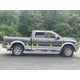 12Pc Stainless Steel Body Molding Insert Trim <br>10-18 Ram Trucks Ram 2500 HD, 3500 HD