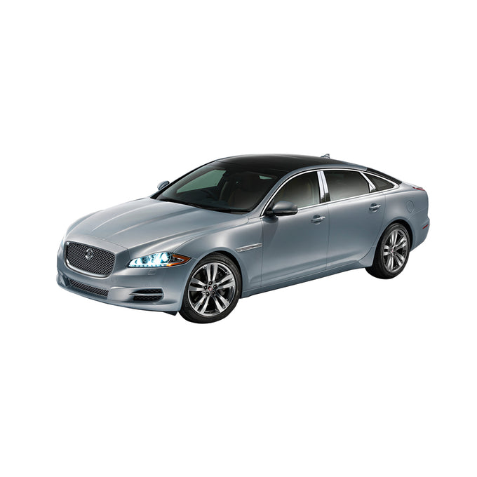 6pcs Stainless Steel Pillar Post Trim<br>10-19 Jaguar XJ