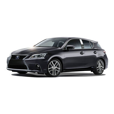 6pcs Stainless Steel Pillar Post Trim<BR>11-17 Lexus CT