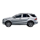 6pcs Stainless Steel Pillar Post Trim<br>16-19 Mercedes GLE-Class, 12-15 ML-Class