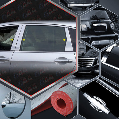 6pcs Stainless Steel Pillar Post Trim<br>12-16 Honda CR-V