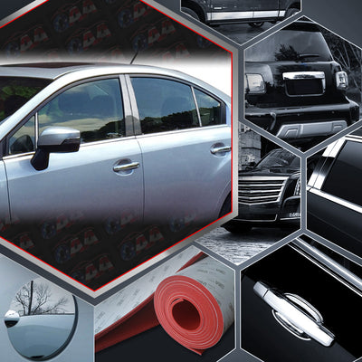 8pcs Stainless Steel Pillar Post Trim<br>12-16 Subaru Impreza
