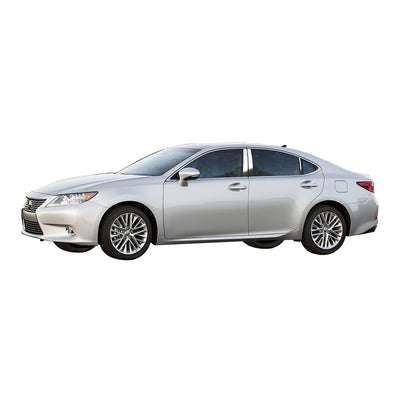 4pcs Stainless Steel Pillar Post Trim<BR>13-18 Lexus ES350