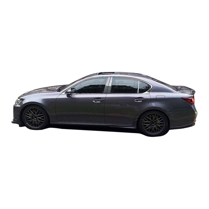 4pcs Stainless Steel Pillar Post Trim<BR>13-20 Lexus GS300 GS350