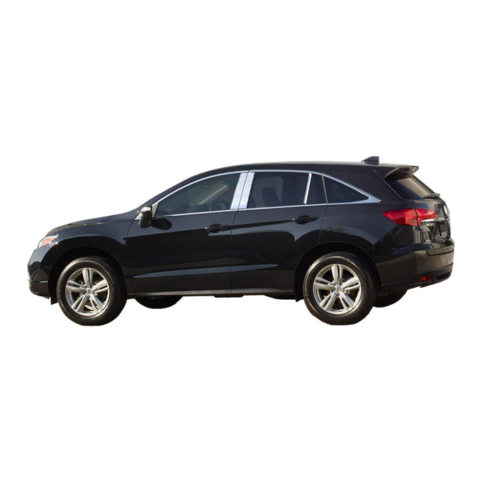 6pcs Stainless Steel Pillar Post Trim<br>13-18 Acura RDX