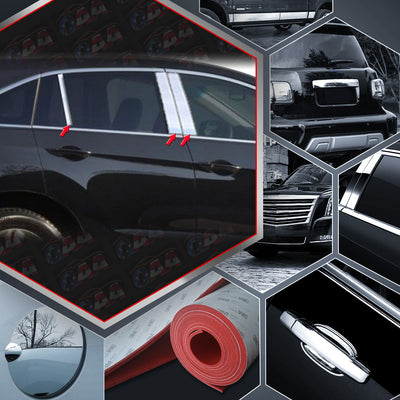 6pcs Stainless Steel Pillar Post Trim<br>13-18 Acura RDX