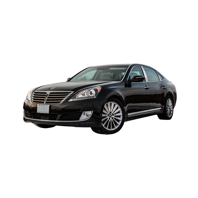 6pcs Stainless Steel Pillar Post Trim<br>11-16 Hyundai Equus