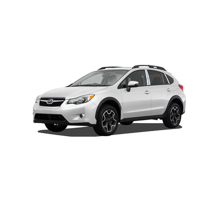6pcs Stainless Steel Pillar Post Trim<br>13-15 Subaru XV Crosstrek, 16-23 Crosstrek