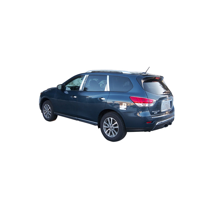 4pcs Stainless Steel Pillar Post Trim<br>13-21 Nissan Pathfinder