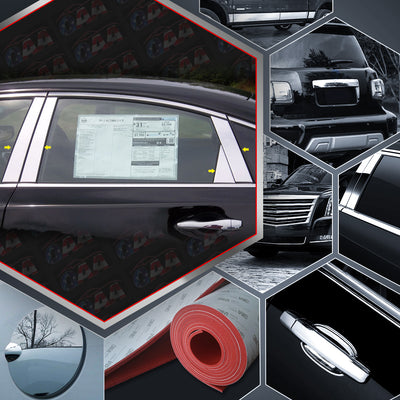 8pcs Stainless Steel Pillar Post Trim<br>13-18 Nissan Altima