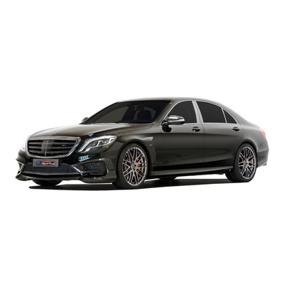 4pcs Stainless Steel Pillar Post Trim<br>14-20 Mercedes S-Class