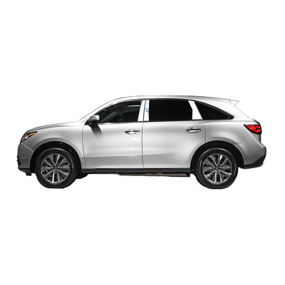 6pcs Stainless Steel Pillar Post Trim<br>14-20 Acura MDX