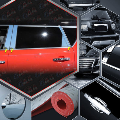 6pcs Stainless Steel Pillar Post Trim<br>14-19 Kia Soul