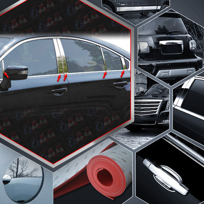 10pcs Stainless Steel Pillar Post Trim<br>15-19 Subaru Legacy