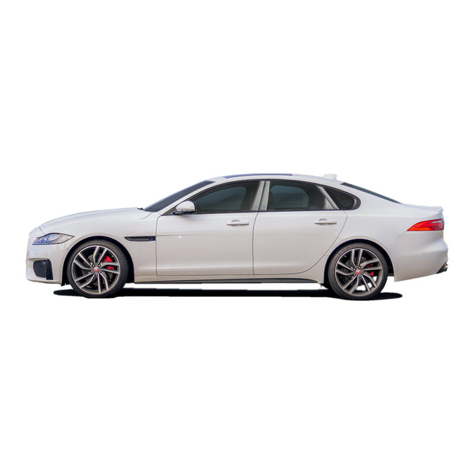8pcs Stainless Steel Pillar Post Trim<br>16-23 Jaguar XF