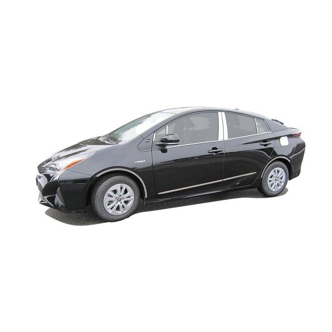 6pcs Stainless Steel Pillar Post Trim<br>16-22 Toyota Prius