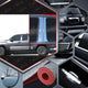4pcs Stainless Steel Pillar Post Trim<br>16-23 Toyota Tacoma Access Cab