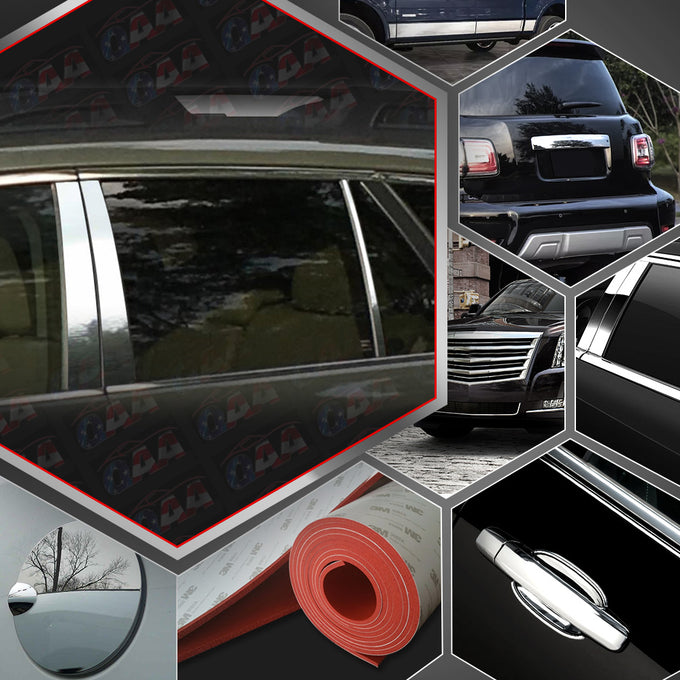 6pcs Stainless Steel Pillar Post Trim<br>15-19 Subaru Outback