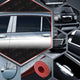 6pcs Stainless Steel Pillar Post Trim<br>16-22 Mercedes GLC-Class