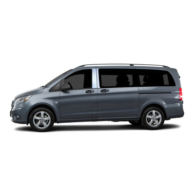 4pcs Stainless Steel Pillar Post Trim<br>16-21 Mercedes Metris