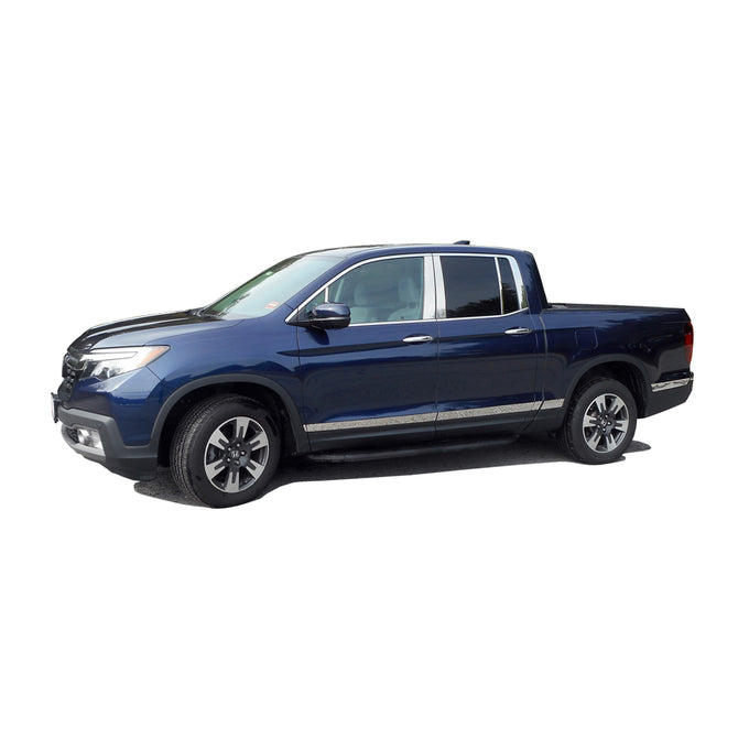 4pcs Stainless Steel Pillar Post Trim<br>17-23 Honda Ridgeline