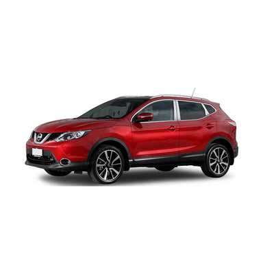 4pcs Stainless Steel Pillar Post Trim<br>17-21 Nissan Rogue Sport