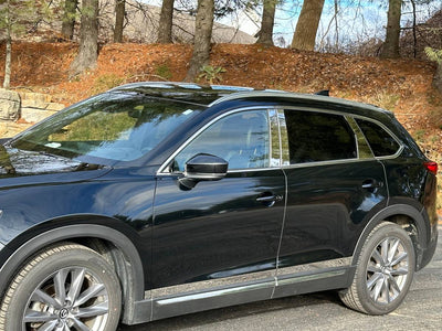 8Pc Stainless Steel Pillar Trim <br>16-23 Mazda CX-9