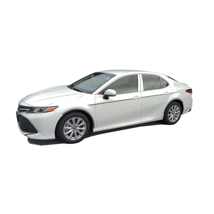 6pcs Stainless Steel Pillar Post Trim<br>18-23 Toyota Camry