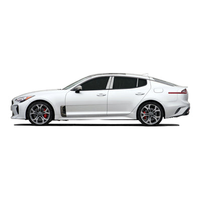 6pcs Stainless Steel Pillar Post Trim<br>18-23 Kia Stinger