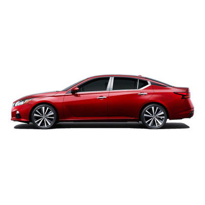 6pcs Stainless Steel Pillar Post Trim<br>19-23 Nissan Altima