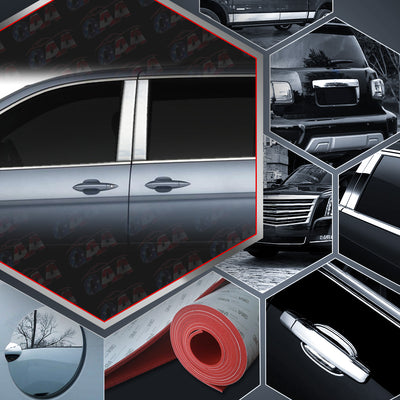 4pcs Stainless Steel Pillar Post Trim<br>05-10 Honda Odyssey