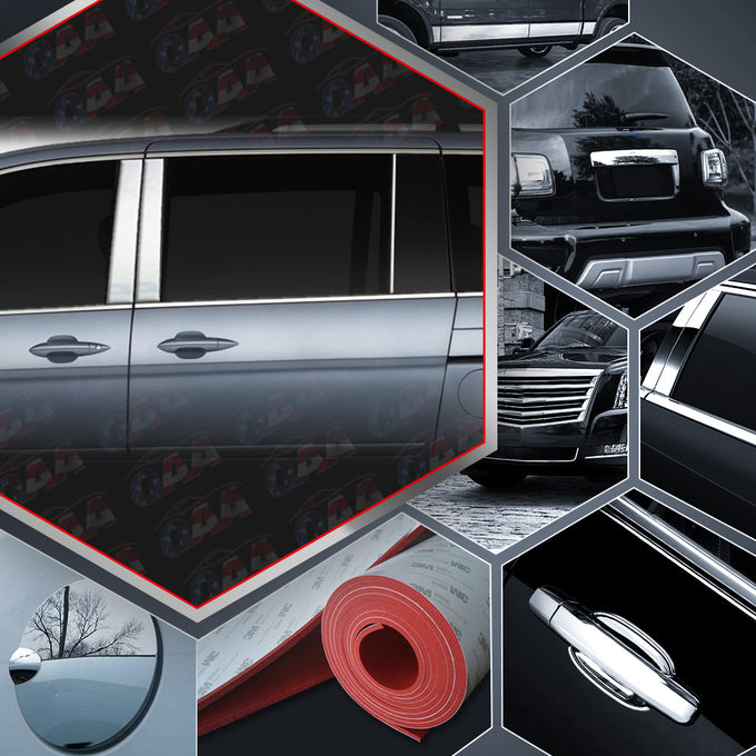 6pcs Stainless Steel Pillar Post Trim<br>05-10 Honda Odyssey