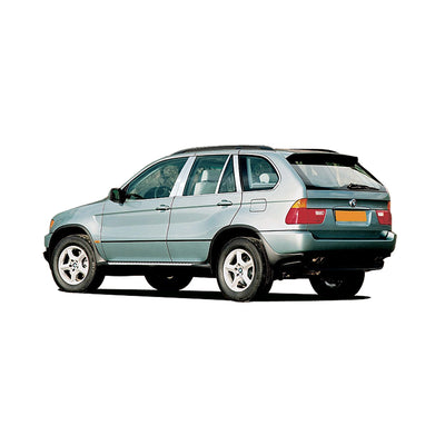 8pcs Stainless Steel Pillar Post Trim<br>00-06 BMW X5