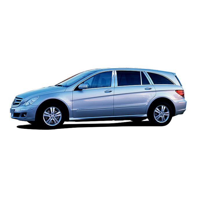 4pcs Stainless Steel Pillar Post Trim<br>06-12 Mercedes R-Class