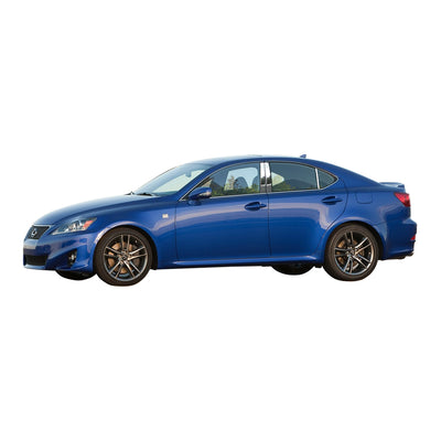 6pcs Stainless Steel Pillar Post Trim<br>06-11 Lexus GS
