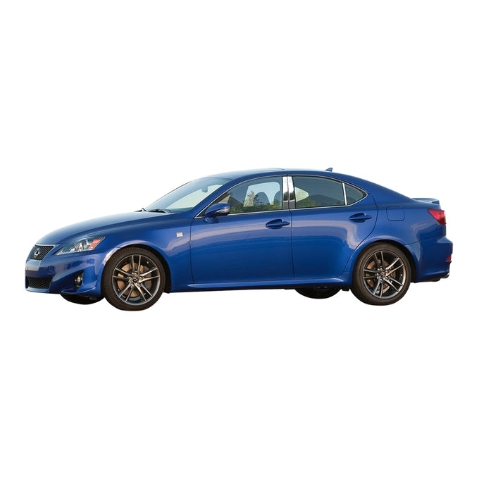 6pcs Stainless Steel Pillar Post Trim<br>06-11 Lexus GS