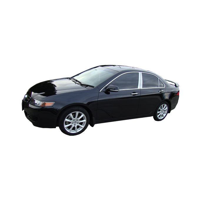6pcs Stainless Steel Pillar Post Trim<br>06-08 Acura TSX