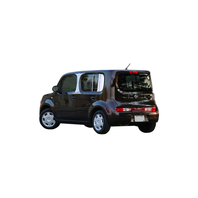 6pcs Stainless Steel Pillar Post Trim<br>09-14 Nissan Cube