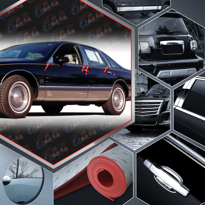 8pcs Stainless Steel Pillar Post Trim<br>91-97 Chevy Caprice