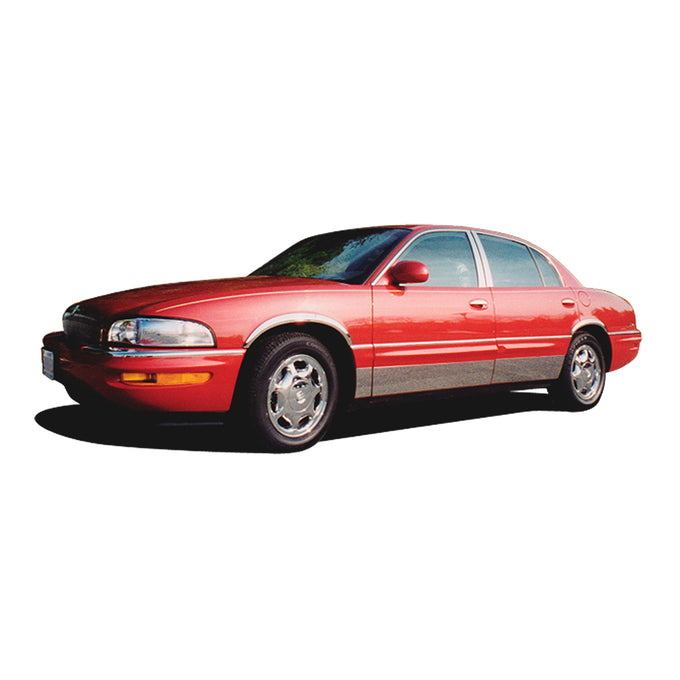 6pcs Stainless Steel Pillar Post Trim<br>97-05 Buick Park Avenue