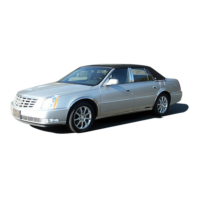 6pcs Stainless Steel Pillar Post Trim (Outline Trim)<br>06-11 Cadillac DTS, 00-05 DeVille