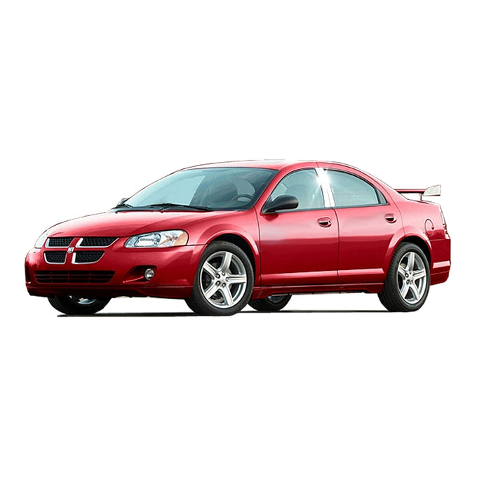4pcs Stainless Steel Pillar Post Trim<br>01-06 Dodge Stratus