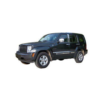 6pcs Stainless Steel Pillar Post Trim<br>08-12 Jeep Liberty