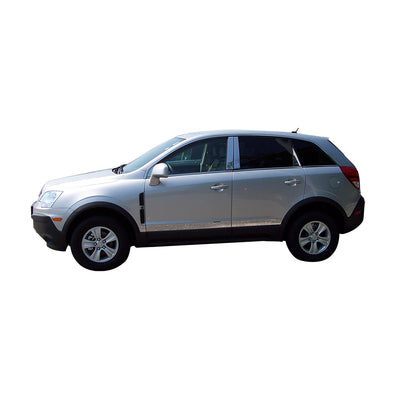 4pcs Stainless Steel Pillar Post Trim<br>08-09 Saturn Vue, 06-18 Chevy Captive Sport