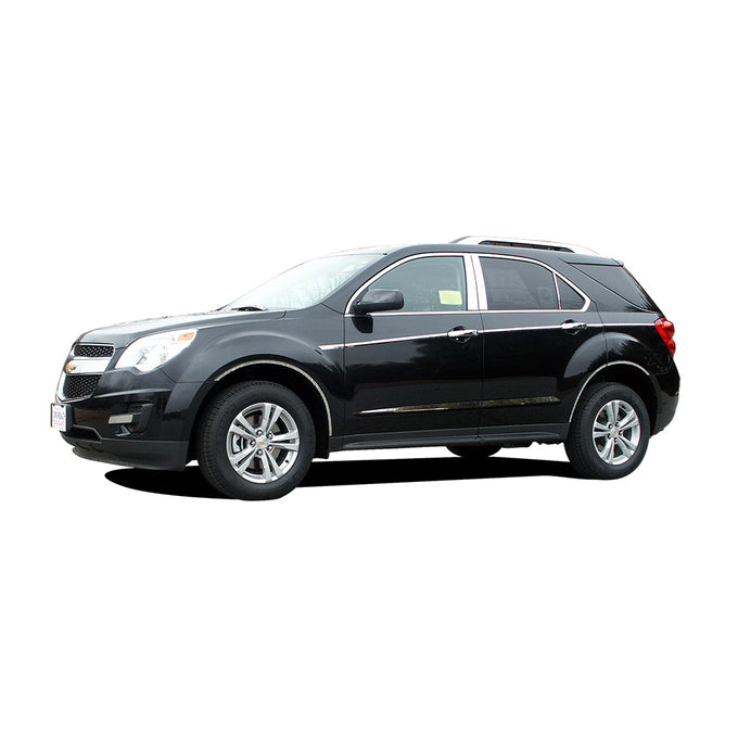 6pcs Stainless Steel Pillar Post Trim<br>10-17 Chevy Equinox