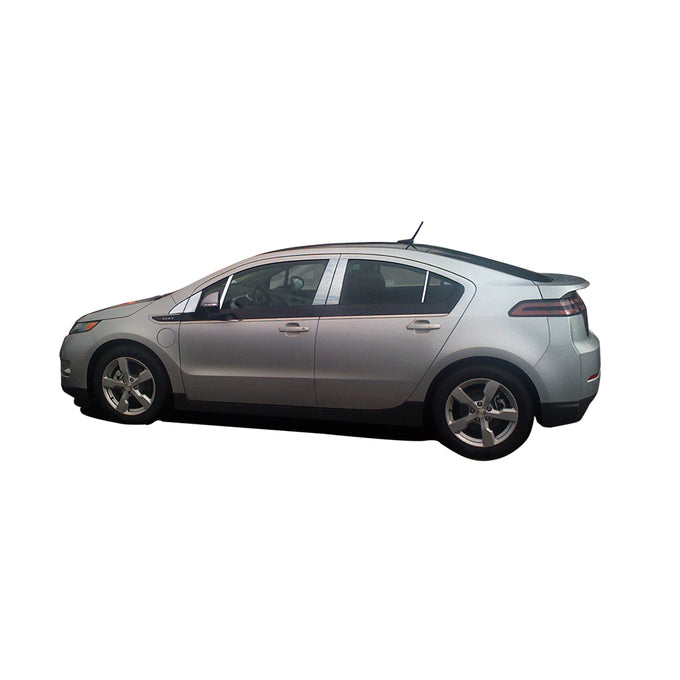 8pcs Stainless Steel Pillar Post Trim<br>11-15 Chevy Volt