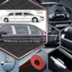10pcs Stainless Steel Pillar Post Trim<br>13-19 Cadillac XTS
