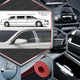 4pcs Stainless Steel Pillar Post Trim<BR>13-19 Cadillac XTS