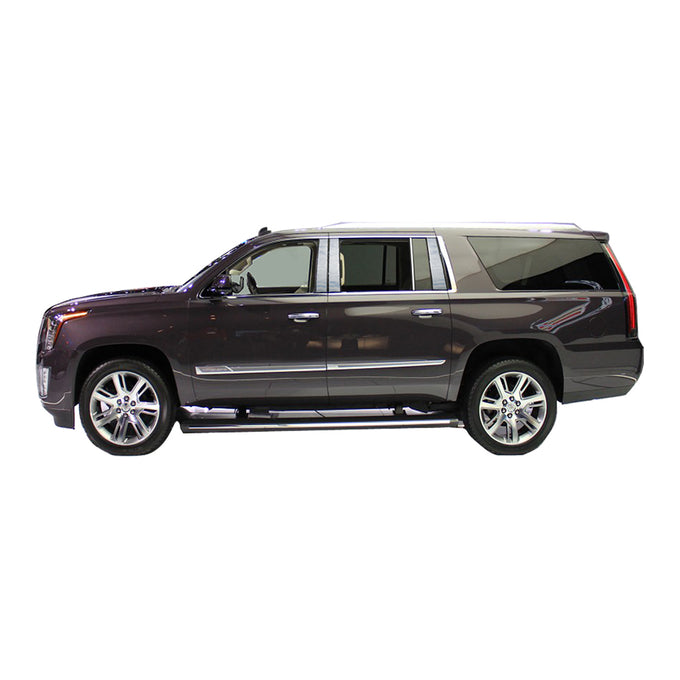 6pcs Stainless Steel Pillar Post Trim<br>15-20 Suburban Tahoe Yukon Escalade