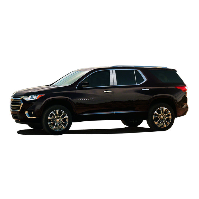 4pcs Stainless Steel Pillar Post Trim<br>18-23 Chevy Traverse
